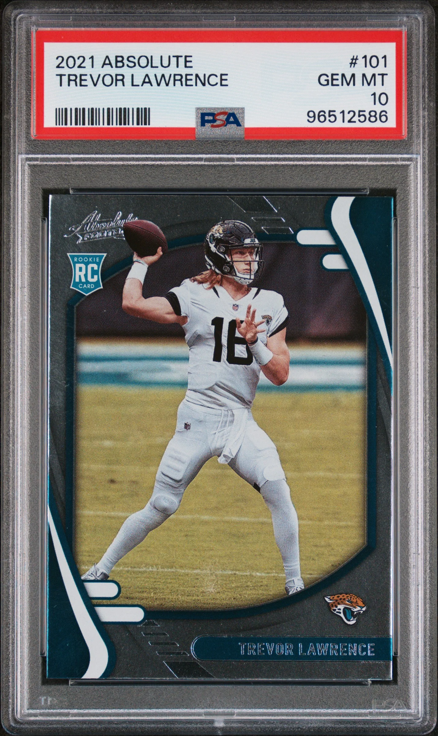 TREVOR LAWRENCE | 2021 PANINI ABSOLUTE 101 | PSA GEM MT 10