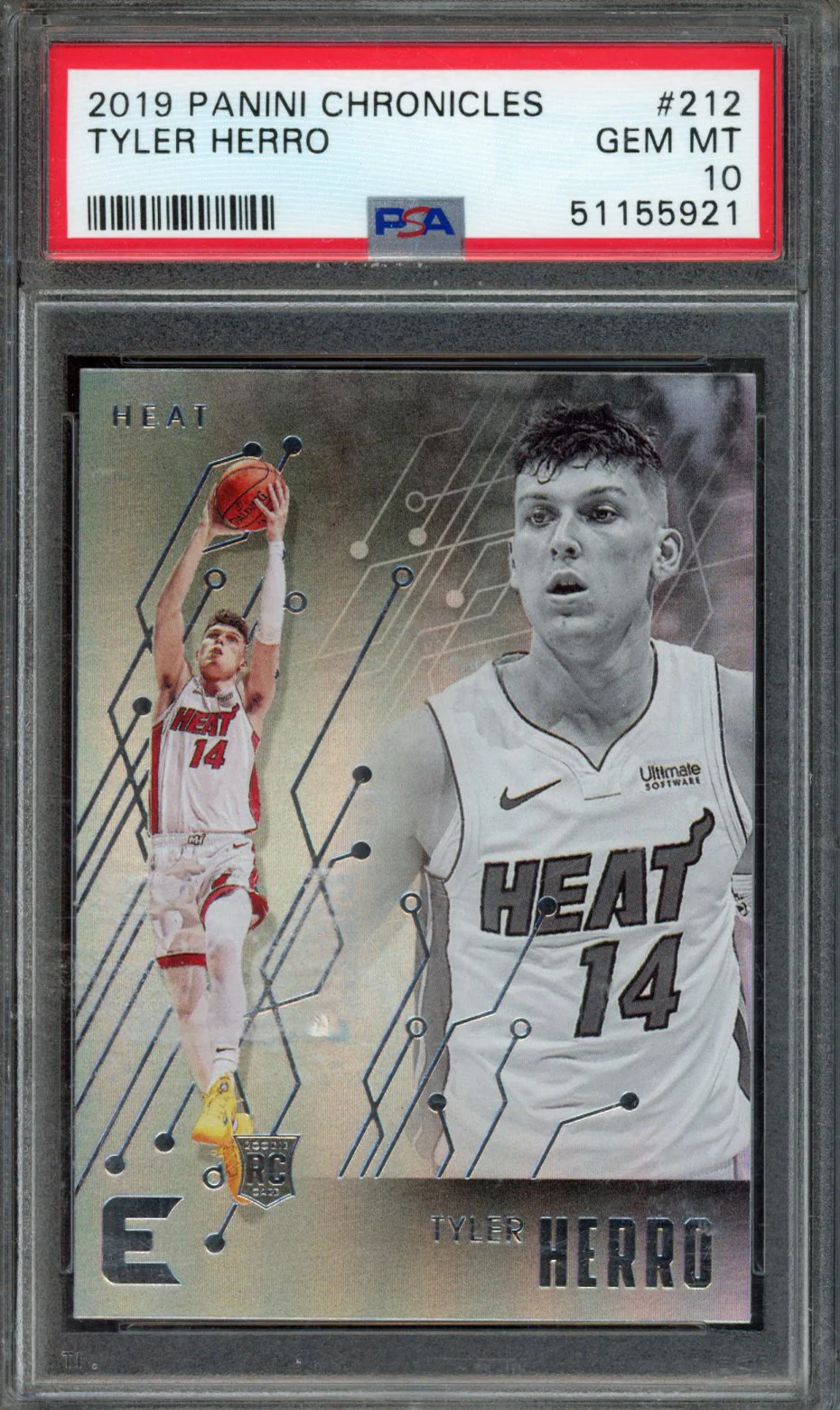TYLER HERRO | 2019 PANINI CHRONICLES | PSA GEM MT 10