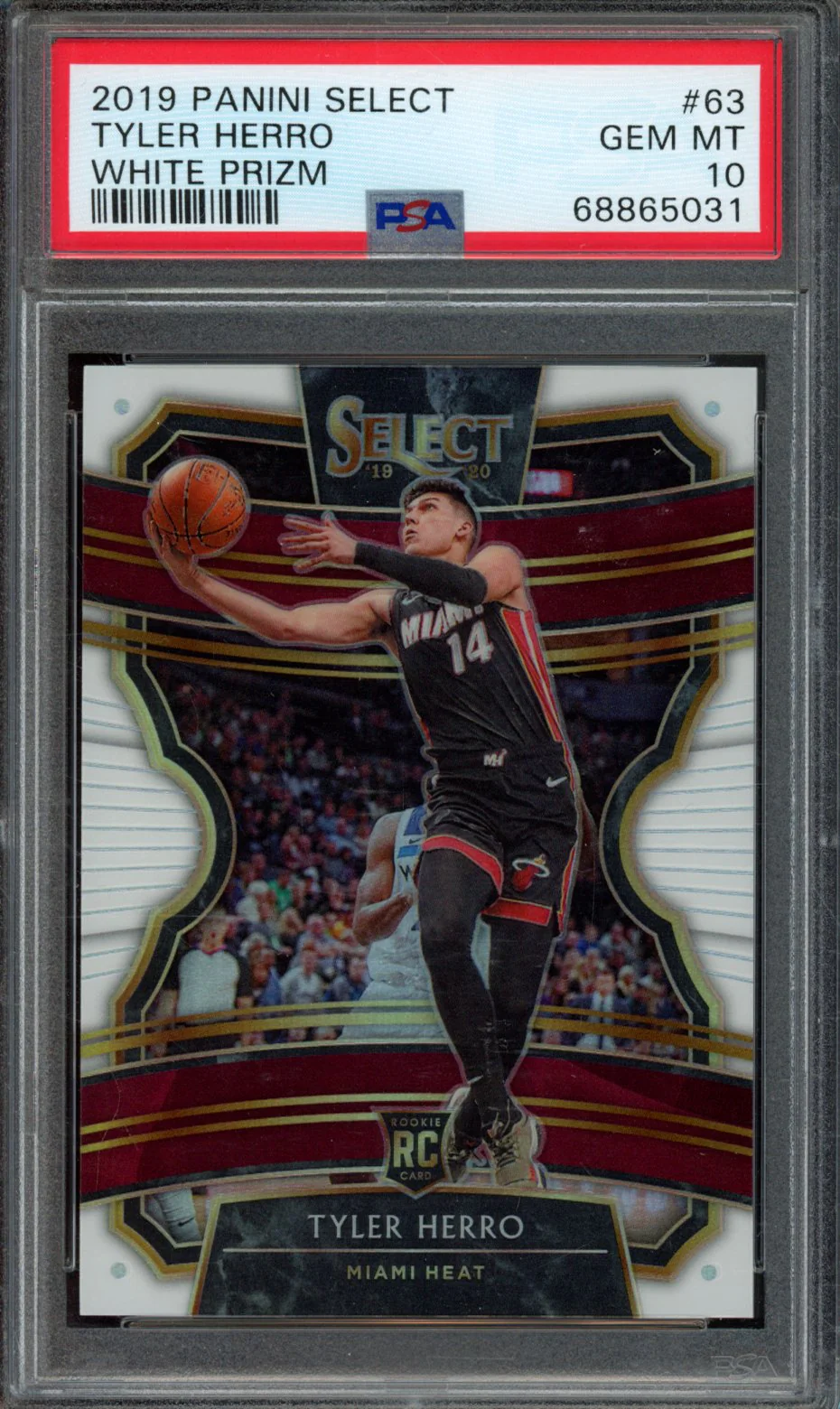 TYLER HERRO | 2019 PANINI SELECT | PSA GEM MT 10