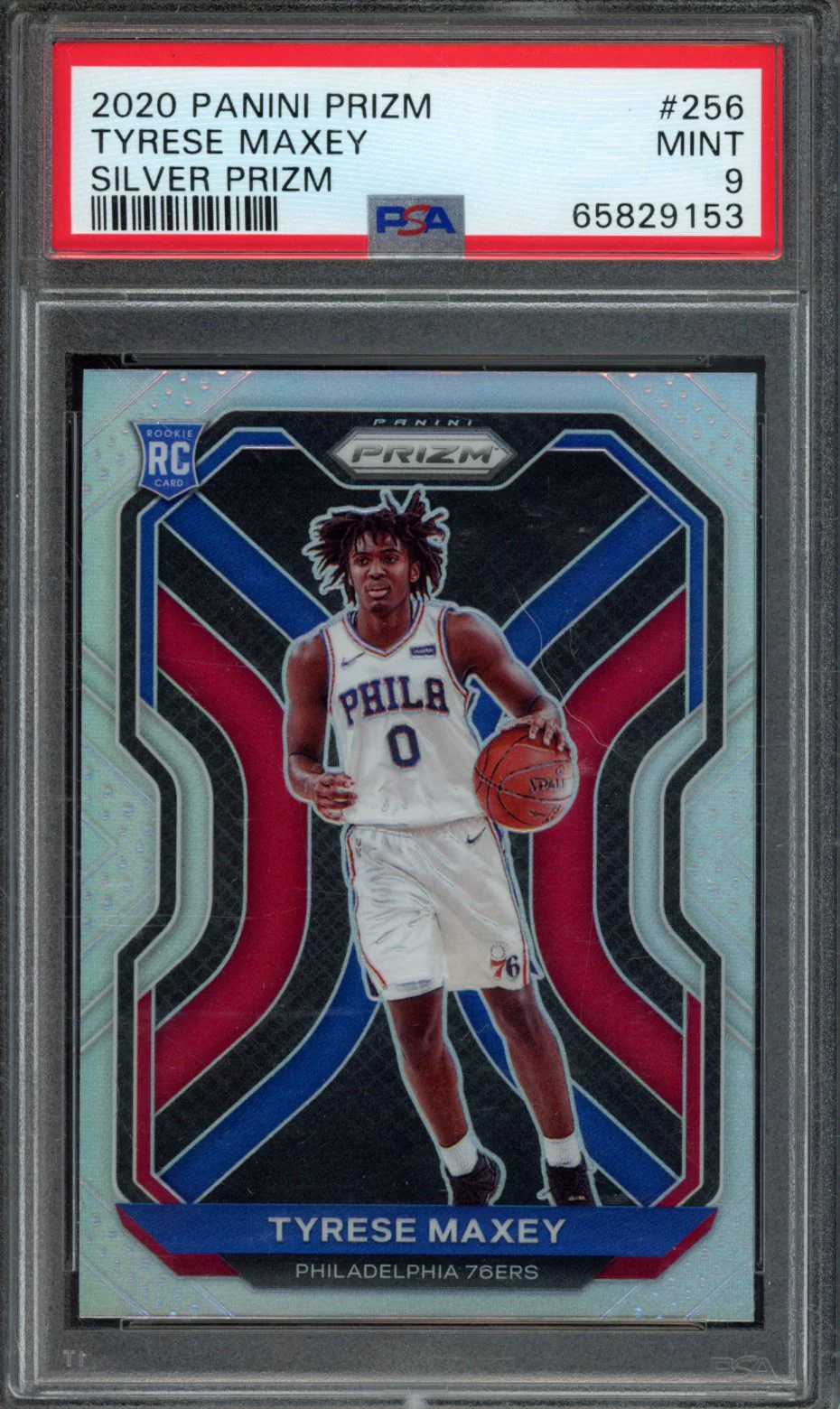 TYRESE MAXEY | 2020 PANINI PRIZM | PSA MINT 9