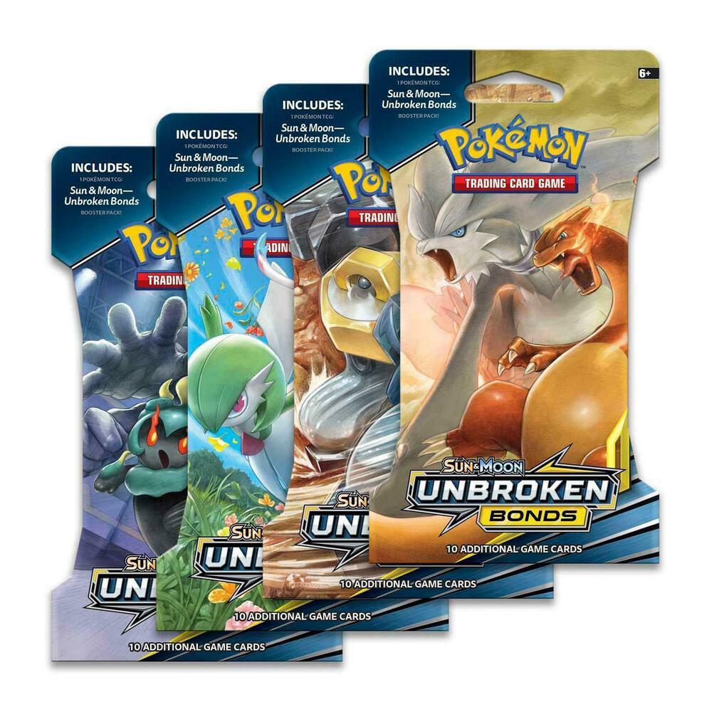 Unbroken Bonds Sleeved Pokemon Booster Pack