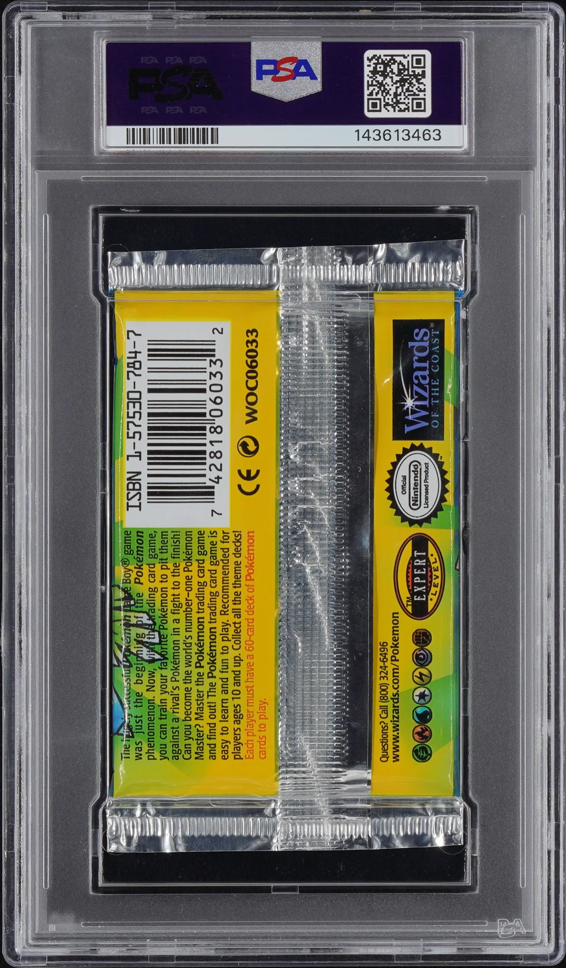 UNLIMITED-THICK FONT | 1999 POKEMON BASE SET PACK | VENUSAUR | PSA MINT 9 - Image 2