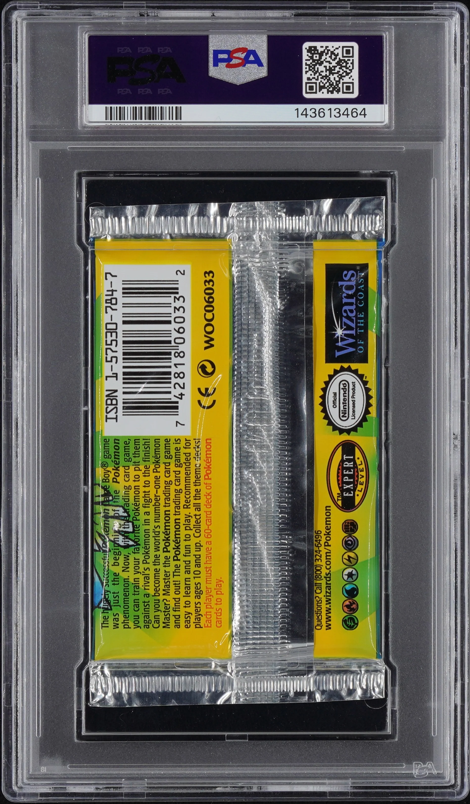 UNLIMITED-THICK FONT | 1999 POKEMON BASE SET PACK | VENUSAUR | PSA MINT 9 - Image 2