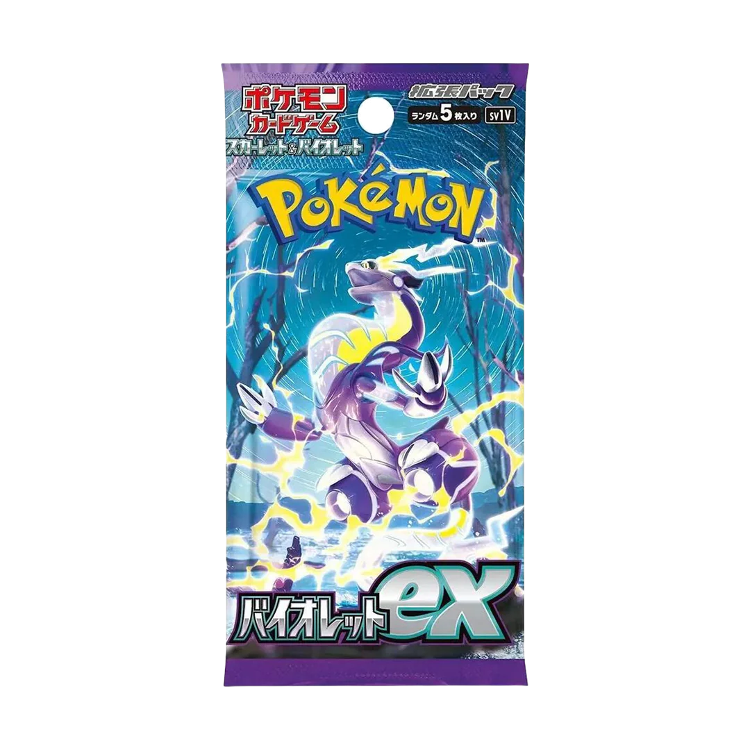 Violet ex Japanese Pokemon Booster Pack