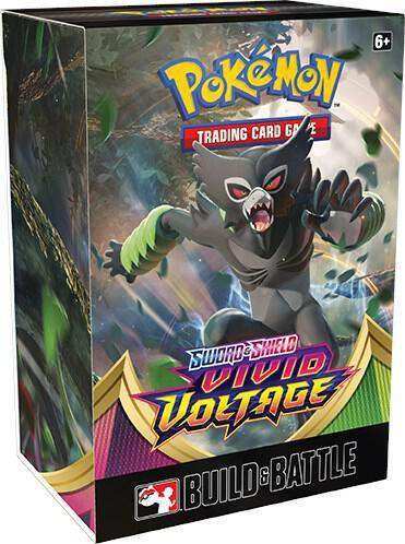 Vivid Voltage Build & Battle Pokemon Box