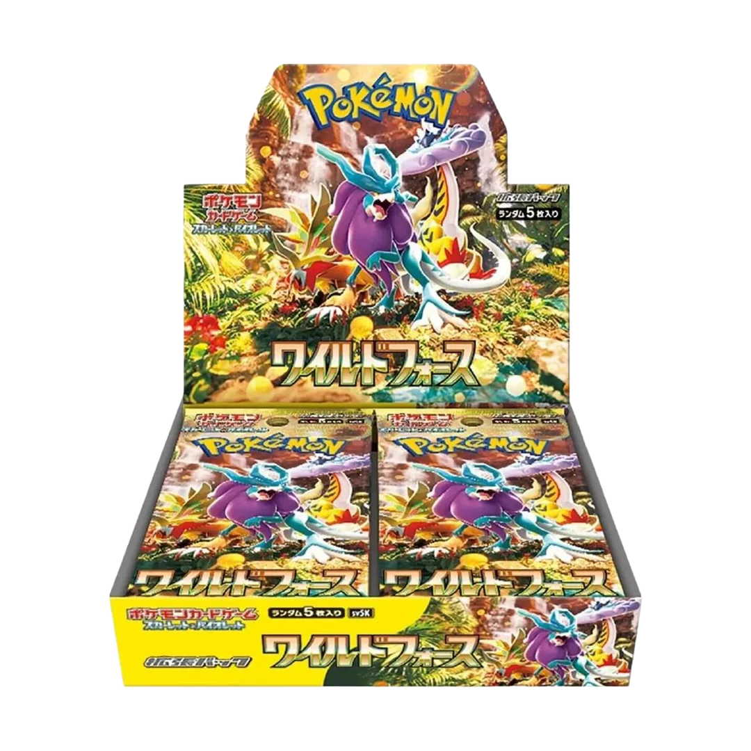 Wild Force Japanese Pokemon Booster Box