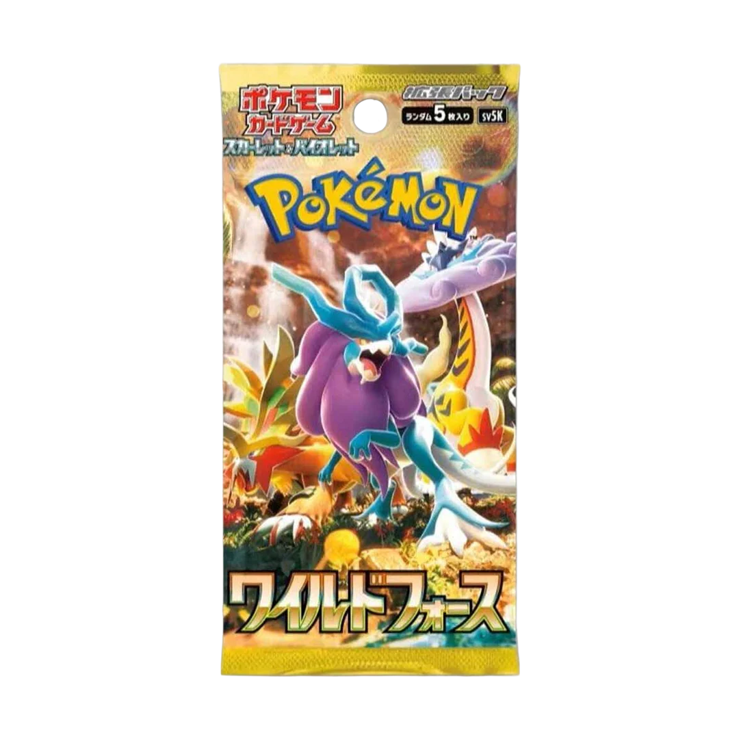 Wild Force Japanese Pokemon Booster Pack